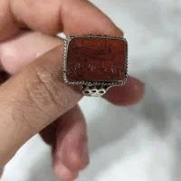انگشتر قدیمی عقیق