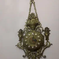 یک عدد ساعت دیواری برنز خالص واصل
