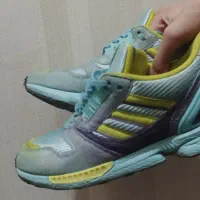 zx8000فیروزه ای اکوا اکومنت فلوکس مشکی طلایی فافی