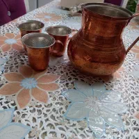 پارچ ولیوان ومرغ وخروس