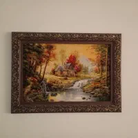 تابلو فرش ماشینی 110x85