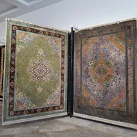 فرش ماشینی 1200 شانه طرح بهاره مدرن 12 متری|فرش|شیراز, قلات|دیوار