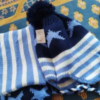 کلاه شال گردن با روسری|کفش و لباس بچه|کرمان, |دیوار