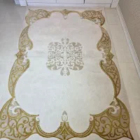 فرش کاسپین در ابعاد ۱.۵ در ۲.۲۵ فانتزی
