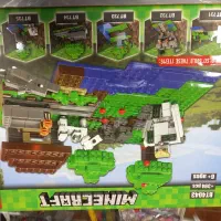 لوگوی بازی ماینکرافت ۳۹۴ قطعه