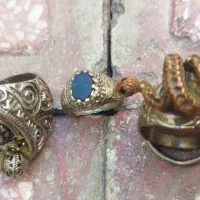 انگشتر یاقوت کبور|بدلیجات|شیراز, شاهچراغ|دیوار