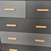 تخت و کمد کودک چوبی برند نینی سالن - کم استفاده|تخت و صندلی بچه|تهران, قیطریه|دیوار
