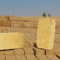آجرفشاری*آجرگری*اجرپرسی*اجر گره ای زرد و قرمز