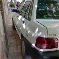 پراید مدل ۹۰ بی رنگ شاستی سالم