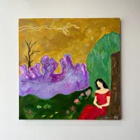 نقاشی نگارگری|تابلو، نقاشی، عکس|تهران, هوانیروز|دیوار