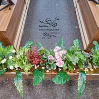 (اکالیپتوس)گل مصنوعی/دیزاین فلاورباکس سالن کنفرانس|گل مصنوعی|تهران, آهنگ|دیوار