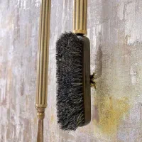 پاشنه کش و برس برنز ایتالیایی اک بند مناسب جهیزیه|صنایع دستی و سایر لوازم تزئینی|رشت, کاکتوس|دیوار