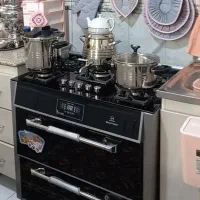 سرویس چوب گاز میزچرخ خیاطی پرده رومیزی