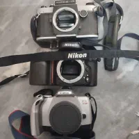 سه دستگاه بدنه دوربین آنالوگ