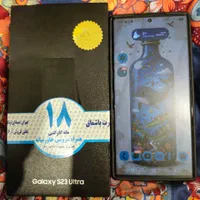 گوشی S23ultra در حد با لوازم جانبی