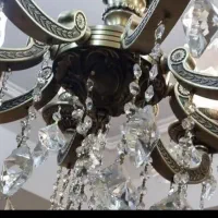 لوستر برنزی|لوستر و چراغ آویز|تبریز, |دیوار