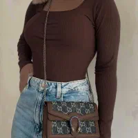 بلوز یقه خشتی