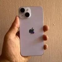 ایفون نرمال ۱۴ رنگ یاسی باطری۱۰۰