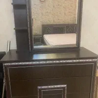 سرویس خواب و میز آرایش در حد نو|تخت و سرویس خواب|قم, عمار یاسر|دیوار