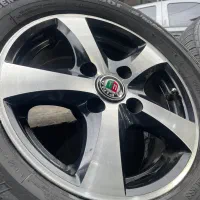 رینگ و لاستیک اسپرت 14 اروند 5پرشمشیری‌رخ‌تراش