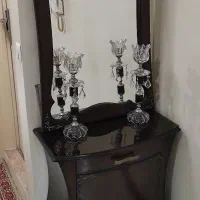 آینه کنسول و شمعدان