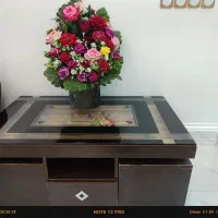 فروش یک دست مبل هفت نفره|مبلمان خانگی و میز عسلی|خشت, |دیوار