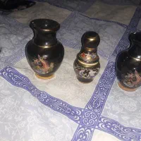 دوعدد گلدان کوچک ویک جای عطر