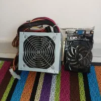 مادربورد اصل و یه فن کویل کامپیوتر اصل