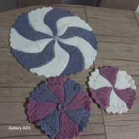 رومیزی ،زیر لیوانی،  زیر بشقابی