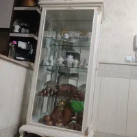 ویترین .پادیشن چوبی|بوفه، ویترین، کنسول|قم, ولیعصر|دیوار