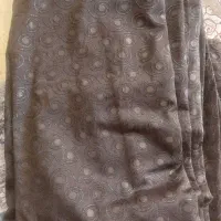 پرده کلفت قهوه ای تیره