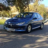پژو 206 صندوقدار V8 مدل 95 آبی