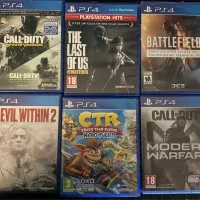 بازی ps4 در حد نو