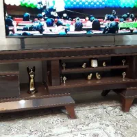 میز تلویزیون شرکتی ام دی اف کاملا سالم و نو نو