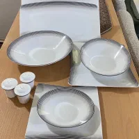 چینی زرین سرویس ۶ نفره ۳۰ پارچه|ظروف سرو و پذیرایی|کرج, عظیمیه|دیوار