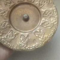 سماور ذغالی یک ونیم لیتری باسینی وقوری محکم|سماور، چای‌ساز، قهوه‌ساز|شیراز, تاچارا|دیوار