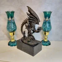 مجسمه برنزی اژدها ی|مجسمه، تندیس، ماکت|تهران, فردوسی|دیوار