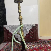 قلیان تمام برنج حک کاری شده