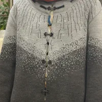 پالتو زنانه بافت سایز ۳۶ تا ۵۰ اندازه میشه|لباس|یزد, |دیوار