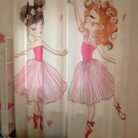 پرده هازان دخترانه،دو پنل