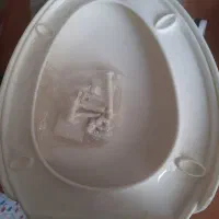 درب توالت فرنگی .چینی . لامپ