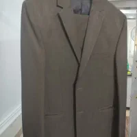 سلام کت شلوار رنگ شتری