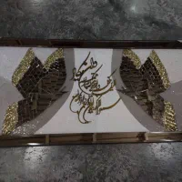 تابلو اینه کاری با قاب اینه ای|تابلو، نقاشی، عکس|تهران, خانی آباد نو شمالی|دیوار