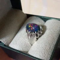 انگشتر اپال پایه فدیوم|جواهرات|تهران, دولتخواه جنوبی|دیوار