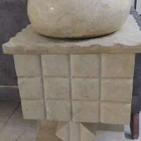روشویی تمام سنگ در حد نو