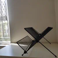 آبچکان تاشو و کمجا خارجی ایکیا رنگ‌مشکی|آب‌چکان و نظم‌دهنده ظروف|تهران, جنت‌آباد جنوبی|دیوار