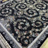 دو تخته فرش ۷۰۰اصل نخ کاشان آکرولیک