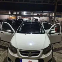 کوییک Rسفید سقف مشکی  قالپاق مدل401 پارس خودرویی