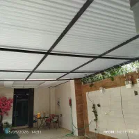 سایه بان‌‌نرده شاخ گوزنی درب وپنجره فلزی