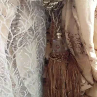 یک جفت والان پرده نو|پرده، رانر، رومیزی|تهران, مرزداران|دیوار